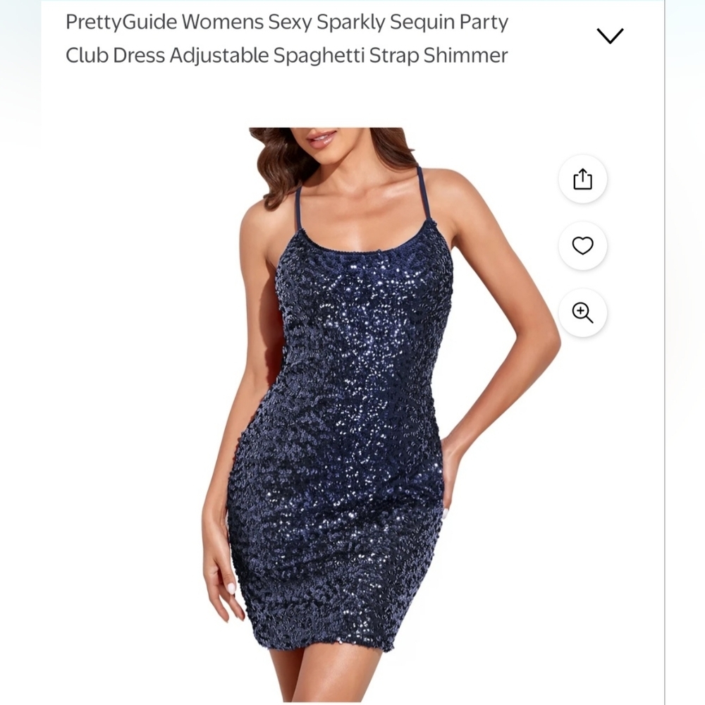 NWT Pretty Guide sequin dress